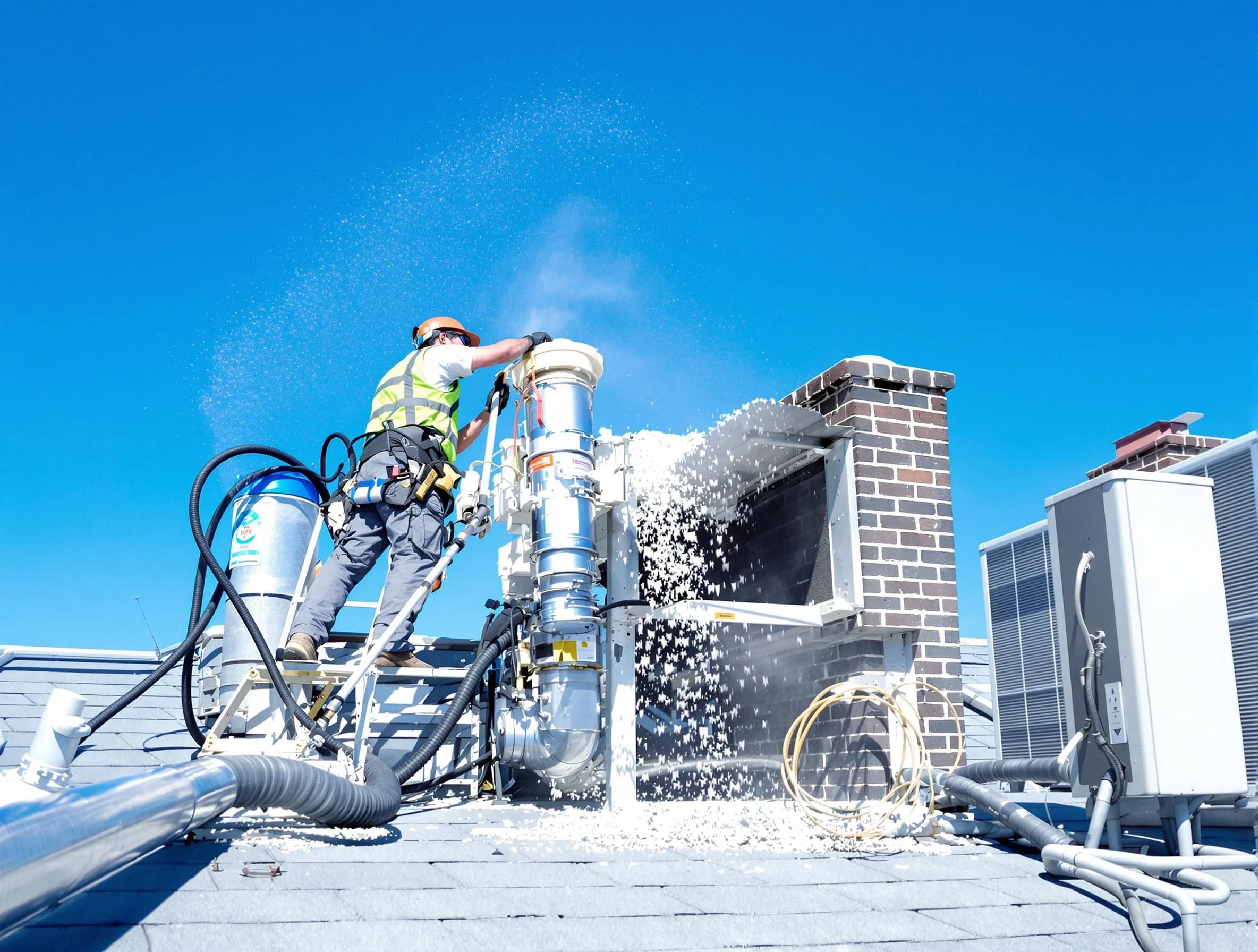 Expert roof dryer vent cleaning by West View Dryer Vent Cleaning in West View