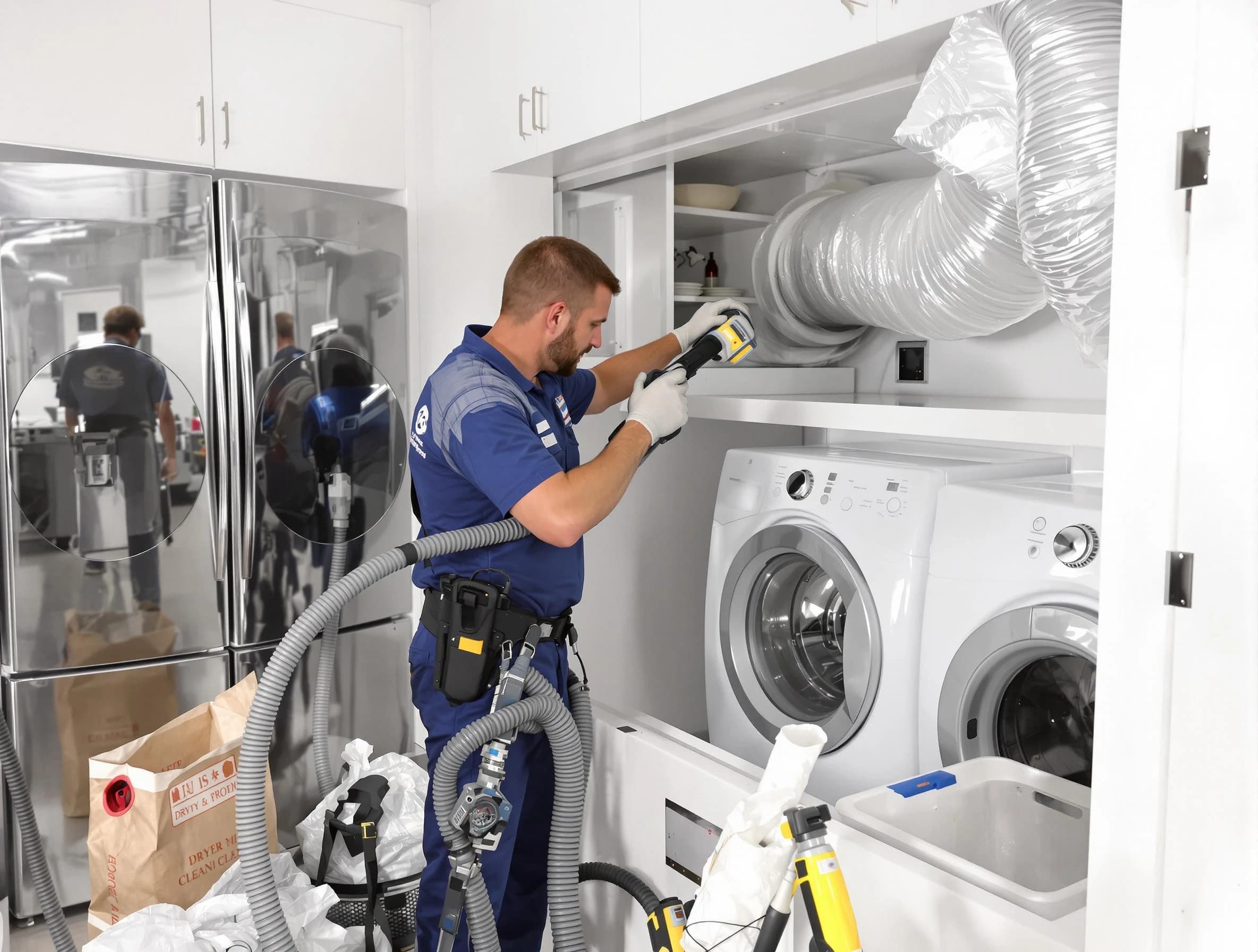 Professional duct cleaning by West View Dryer Vent Cleaning in West View