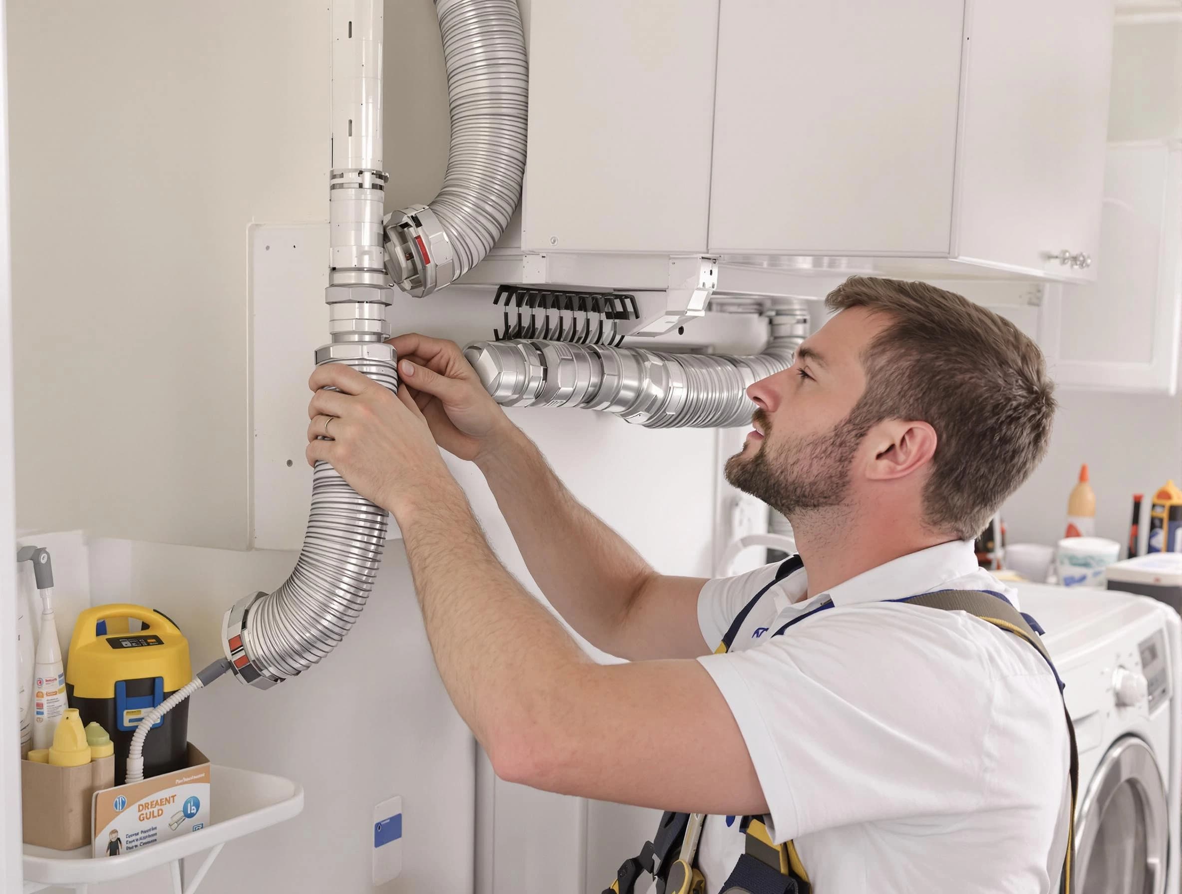 Professional dryer vent repair and installation by West View Dryer Vent Cleaning in West View