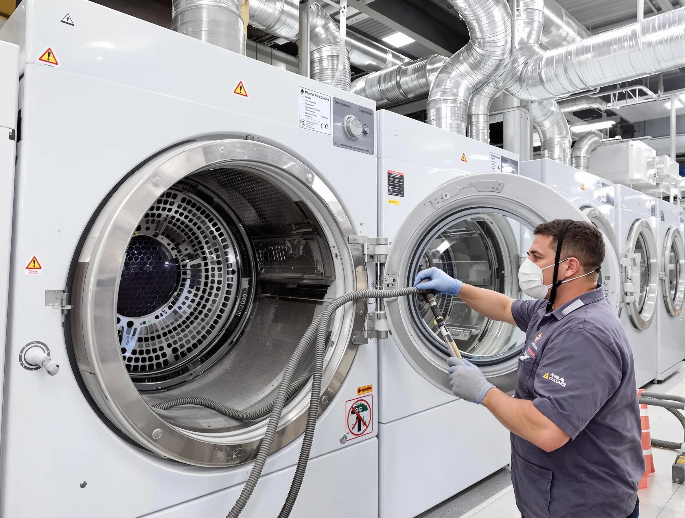 Industrial-grade dryer vent cleaning by West View Dryer Vent Cleaning in West View