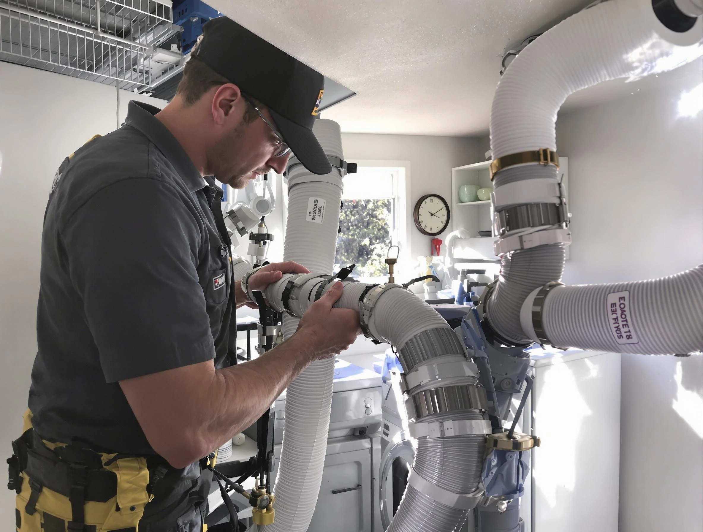 Dryer Vent Hose Installation in West View