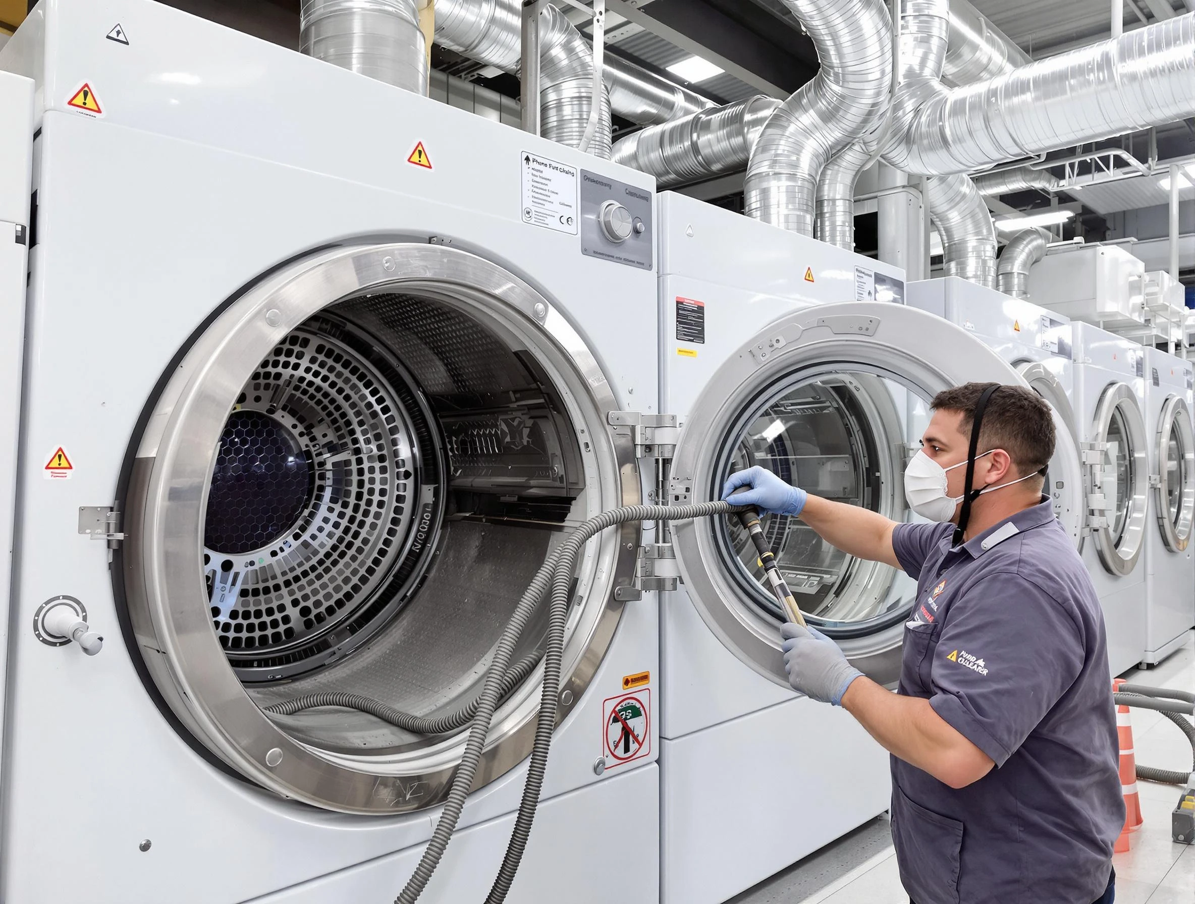 Industrial-grade dryer vent cleaning by West View Dryer Vent Cleaning in West View